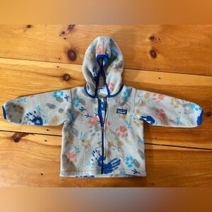 Patagonia Kids' Colorful Patterned Fleece Hoodie